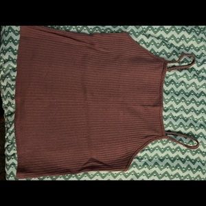 Square neck tank top